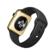 Apple Watch Edition 42 mm, 18 ayar sarı altın kasalı ve siyah spor kordonlu akıllı saat