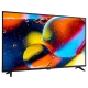 Sunny SN49DAL27 Full HD FHD TV, renkli küre desenleri gösteren siyah çerçeveli televizyon