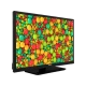 Vestel 24H8530 HD Ready LED televizyon, siyah çerçevesiyle renkli görüntü ekranda sergileniyor