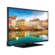 Vestel 40FD5050 Full HD LED TV, renkli liman manzarası gösteren siyah ekran ve ince çerçeve