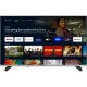 Vestel 43UA9540 Ultra HD 4K LED televizyon, siyah çerçeveli akıllı TV ekranı açık halde