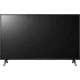 LG 43UM7100PLB 43 inç Ultra HD 4K LED televizyon; siyah ekranlı, genel renk tasarım