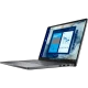 Dell Pro 16 XCTOPRO16-U008 gri iş ve ofis laptopu, ekranında iş uygulamaları görünen açık cihaz