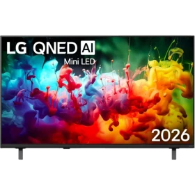 LG 65QNED7EB3C Ultra HD 4K QNED TV; ince çerçeveli, canlı renklerle Mini LED ekran vitrin görseli
