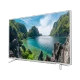 Beko B49L 8840 5W Ultra HD 4K TV, doğa manzarası gösteren ince çerçeveli televizyon