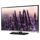 Samsung 40H5070 Full HD TV ekranda mor çiçekler görüntüleniyor, genel renk televizyon