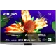 Philips 65OLED907 Ultra HD 4K OLED televizyon, çiçekli canlı ekran ve Ambilight özellikli 65 inç model.