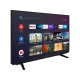 Grundig 65 GGU 7880 B Ultra HD 4K LED TV, akıllı uygulama menüsü açıkken önden görünüm