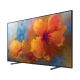 Samsung 65Q9F Ultra HD 4K QLED TV, canlı çiçek renkleriyle ekrana yansıyan geniş ekran görüntüsü