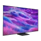 Samsung 55QN80F Ultra HD 4K QLED televizyon, siyah çerçeveli ve parlak canlı renkli ekran görünümü