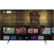 Grundig 75 GHU 8500 A Ultra HD 4K LED televizyon, akıllı TV arayüzüyle önden görünüm