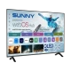 Sunny SN55QMN252-0276 Ultra HD 4K TV, 55 inç QLED ekran ve webOS arayüzüyle önden görünüm