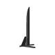 Grundig 65 GGU 9760 B Ultra HD 4K LED televizyonun siyah yan profili ve ayaklı tasarımı
