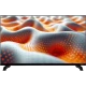 Vestel 24H8750 HD Ready LED televizyon, siyah çerçeveli ekranında renkli soyut görüntüyle önden görünüm