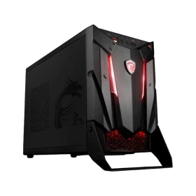 MSI NightBlade 3 VR7RC-031XTR siyah masaüstü bilgisayar, kırmızı LED aydınlatmalı oyuncu kasası