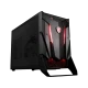 MSI NightBlade 3 VR7RC-031XTR siyah masaüstü bilgisayar, kırmızı LED aydınlatmalı oyuncu kasası
