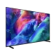 Samsung 100R85H Ultra HD 4K TV, siyah çerçeveli ve renkli soyut görüntü gösteren ince televizyon