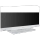 Vestel 22F8510B Full HD LED televizyon, beyaz çerçeveli siyah ekranı ve ayaklı tasarımıyla önümden görünür.