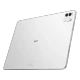 Honor MagicPad 3 oyuncu tableti, beyaz renk; 12 GB ve 256 GB depolama kapasiteli tablet arka görünüm