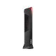 MSI MPG Trident 3 10SI-016EU siyah masaüstü bilgisayar, RGB aydınlatmalı ince kasa görünümü