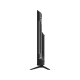 Axen AX50QFPRL-A14S Full HD LED televizyonun siyah renkli yandan görünümü ve ayak tasarımı