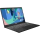 MSI Modern 15 B12MO-624XTR siyah iş ofis laptopu, ekranda multimedya içerik açık görünüyor.