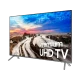 Samsung 82MU8000 Ultra HD 4K LED televizyon; deniz manzaralı ekranda premium UHD TV görünüyor, genel renk.