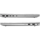 HP ProBook 4 G1a 14 AI D36KHET gümüş iş laptopu yan bağlantı noktaları görünen ince gövde