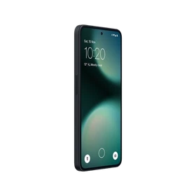Siyah Nothing Phone 3a Lite akıllı telefon, ince çerçeveli ekranı ve yandan görünen şık tasarımıyla