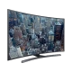 Samsung 40JU6570 Ultra HD 4K TV, şehir manzaralı ekran ve genel renk tasarımını gösterir.