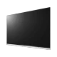LG OLED65E9PLA 65 inç OLED Ultra HD 4K televizyon siyah ekran yüzeyi ve ince çerçevesiyle görünüyor
