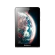 Lenovo S5000-F gümüş renkli tablet; dünya görüntülü ekran, önden görünüm ile vitrinde sergileniyor.