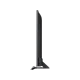 Samsung 55JU7500 Ultra HD 4K LED televizyonun siyah arka bağlantı görünümü, genel renk.