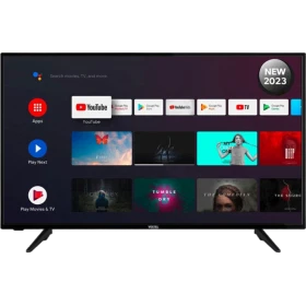 Vestel 50UA9530 Ultra HD 4K LED televizyon, siyah çerçeveli geniş ekran ve akıllı TV arayüzü