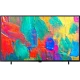 Sunny SN55UIL08 Ultra HD 4K TV, siyah çerçeveli televizyon ve renkli soyut ekran görüntüsü
