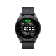 Tecno Watch 3 siyah akıllı saat, yuvarlak kadranında 10:22 saati ve sağlık göstergeleriyle