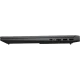 HP Victus Gaming 15-fa2036nt C52QWEA 014 koyu gri oyuncu laptopun yan bağlantı portları görünüyor