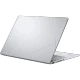Asus Zenbook 14 OLED UX3405CA-ST1292W gümüş ultrabook laptop, açık ekran ve klavye görünümü