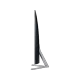 Samsung 55Q7C Ultra HD 4K QLED televizyon, genel renkli ince tasarım ve ayaklı yan görünüm