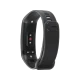 Huawei Band 2 Pro siyah akıllı bileklik, kavisli ekranı ve sensörleriyle önden görünüyor.
