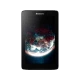 Lenovo A8-50 A5500-F gece mavisi tablet, siyah çerçeveli ön ekran görünümüyle vitrin ürünü