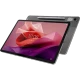 Lenovo Tab P12 TB370FU gri öğrenci tableti, ön yüz ekran görüntüsü ve arka kamera detayı