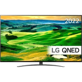 LG 65QNED816QA Ultra HD 4K QNED televizyon; ekranda manzara görüntüsü ve LG QNED yazısı.