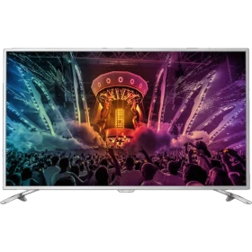 Philips 55PUS6501 Ultra HD 4K LED televizyon, canlı renklerle sinema sahnesi görüntüsü ekranda gösteriliyor
