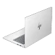 HP EliteBook 640 G11 AD4D0ET gümüş renkli ultrabook laptop klavye ve ekran açılmış görünüyor