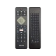 Philips 55PUS7181 Ultra HD 4K LED televizyon için siyah kumanda tuşları ve TV kontrol görünümü
