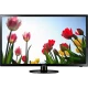 Samsung 32F4000 HD Ready televizyon; çiçek temalı ekranda canlı renklerle sunulan siyah televizyon ekranı