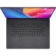 ASUS ProArt P16 H7606WP-RJ088W siyah iş ve ofis laptopu; açılmış klavye ve ProArt ekran görünümü
