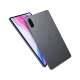 Honor Pad X9 4 GB gri tablet, arka kamera ve ön ekran ışık desenleriyle birlikte görünüyor