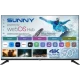 Sunny SN50UPRL-W02M Ultra HD 4K TV, 50 inç ekran ve webOS Hub arayüzüyle önden görünüm